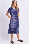 Jessa Dress (Deep Blue)
