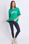 Interval Tee (Bright Green & Pink)