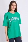 Interval Tee (Bright Green & Pink)
