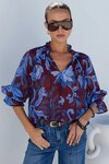 Expedition Shirred Neck Short Sleeve Top