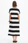 Stripe Easy Midi Dress