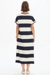 Stripe Easy Midi Dress