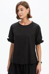 Ruffle Sleeve Detail Top