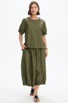 Ruffle Sleeve Detail Top