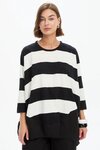 Stripe Billow Combi Top