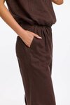 Leni Cuffed Linen Pants