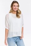Tilly Pleat Top
