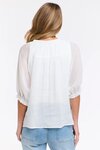 Tilly Pleat Top