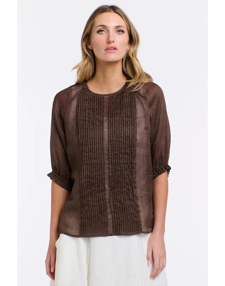 Tilly Pleat Top