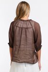 Tilly Pleat Top