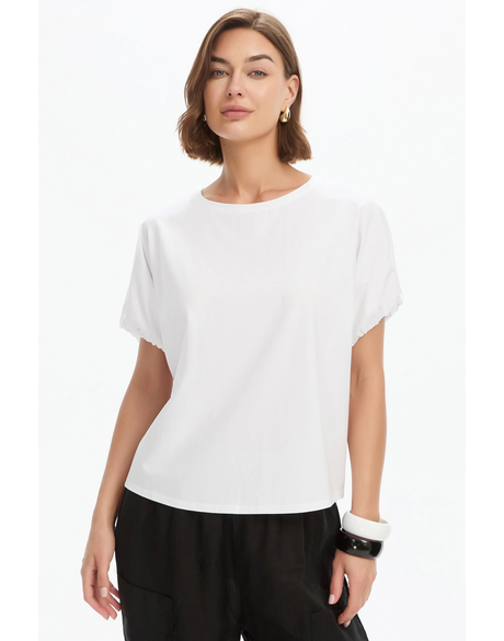 Bubble Sleeve Tee