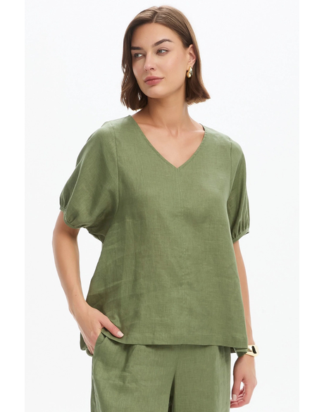 Bishop Sleeve Top