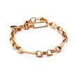 Luxe Bracelet Gold - Fob Chain Link in 14k Gold Plated Stainless Steel