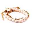 Luxe Bracelet Gold - Fob Chain Link in 14k Gold Plated Stainless Steel