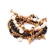Luxe Bracelet Gold - Fob Chain Link in 14k Gold Plated Stainless Steel