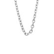 Forged Necklace - Silver Chunky Curb Chain