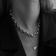 Heirloom Necklace - Silver Chunky Chain Necklace