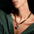 Nova Necklace - Gold Chunky Curb Chain