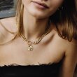 Nova Necklace - Gold Chunky Curb Chain