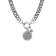 Nova Necklace - Silver Chunky Curb Chain