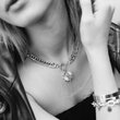 Nova Necklace - Silver Chunky Curb Chain