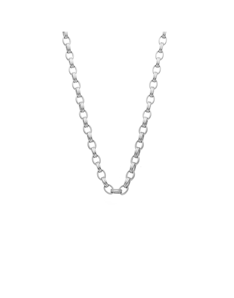 Heritage Necklace - Silver Chunky Belcher Chain