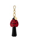Ladybug Tassel Charm Red