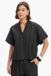Textured Pinstripe Shirt