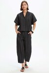 Textured Pinstripe Shirt