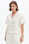 Textured Pinstripe Shirt