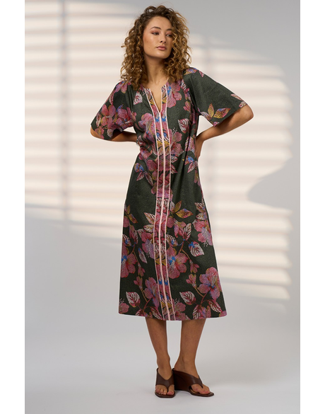 Mosaica Midi Dress