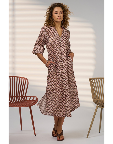 Double Up Shirt Dress