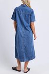 Ayla Denim Midi Dress