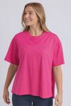 Simplified Tee (Hot Pink)