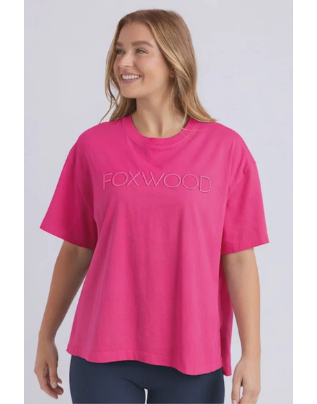 Simplified Tee (Hot Pink)