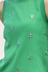 Team Bedazzled Singlet (Green)