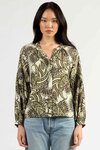 Gigi Top (Olive Paisley)