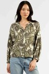 Gigi Top (Olive Paisley)