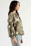 Gigi Top (Olive Paisley)