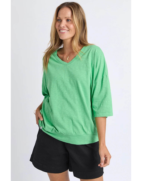 Maize Vee Neck (meadow green)