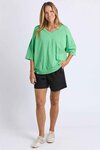 Maize Vee Neck (meadow green)