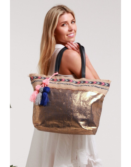 Isabella Beach Tote Bag