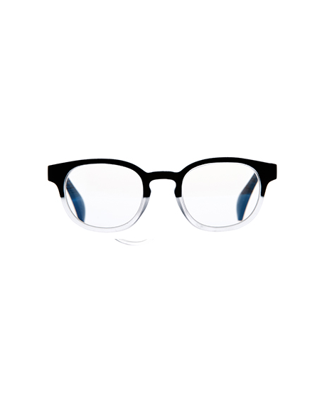 9am Screen Glasses (Black/Clear)