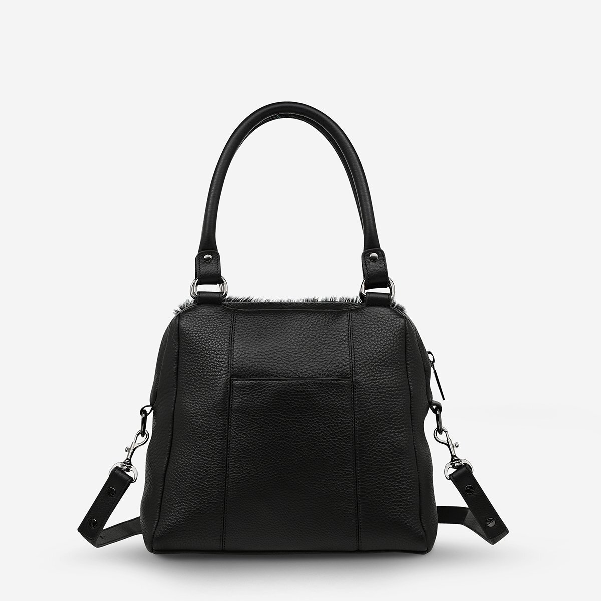 Last Mountains Bag Black Fur Bags Wallets Just Looking Status Anxiety Core