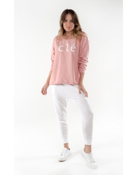 Cle Logo Sweater (Rose)