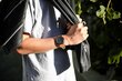 Black & Tan Leather Timepiece