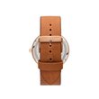 Rose Gold & Tan Leather Timepiece