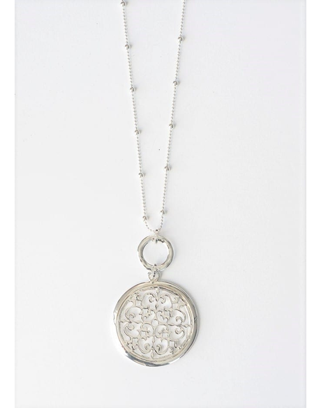 Azalea Necklace (Silver)