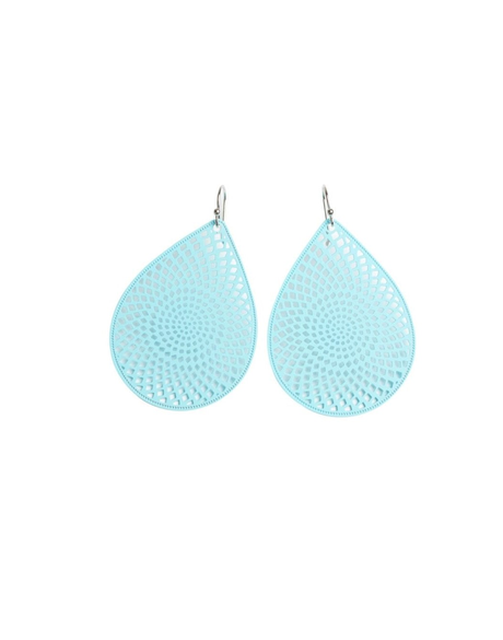 Iris Earrings (Aqua)