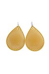 Iris Earrings (Mustard)